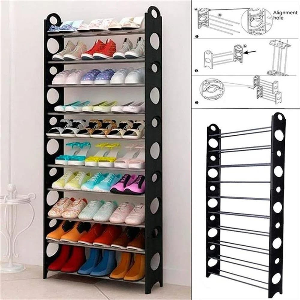 Miniatura 2 de Organizador Zapatos / Zapatero 10 nivele